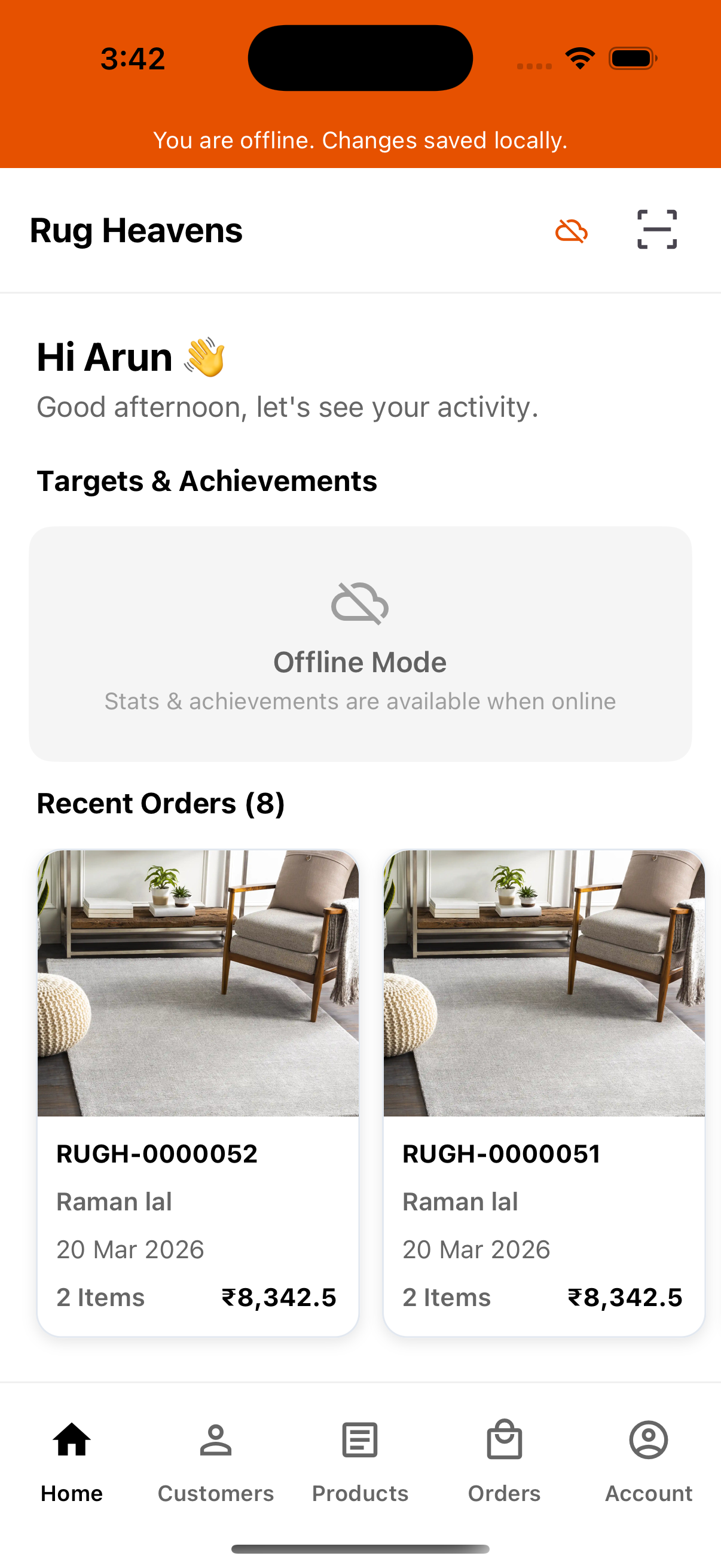 B2Bhaarat Mobile App - Offline Mode